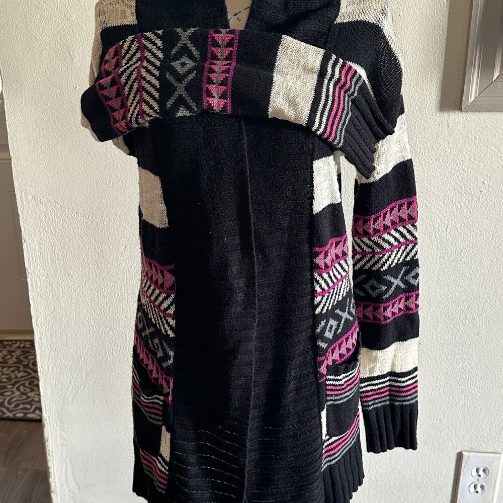 Aztec sweater cardigan